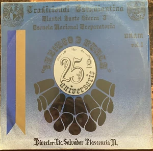 SALVADOR PLASCENCIA NAJERA / ESTUDIANTINA PLANTEL 3 JUSTO SIERRA, 1992 MEX LP SS - Picture 1 of 2