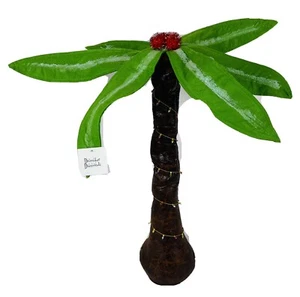 Raro Navidad Diciembre Diamantes 25" Ajustable Palmera Felpa Luces Playa Difícil de Encontrar - Imagen 1 de 9