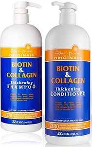 Originals Biotin & Collagen Thickening Shampoo and Conditioner Set 32 Oz NEW - Picture 1 of 3