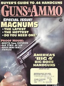Waffen & Munition Januar 1993 Beretta 9 mm Centurion Buyers Guide 0,44 Kurzwaffen H&K - Bild 1 von 6
