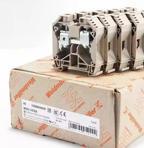 40 Stück NEU Weidmüller WDU 35/ZA 1028800000 35mm² Führungsschiene Reihenklemme - Bild 1 von 9