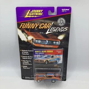 Johnny Lightning Funny Car Legends White Bear Dodge Season 1971 Made In 1999 - Picture 1 of 8