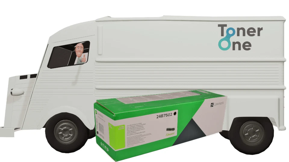 Original Lexmark 24B7502 Black Toner Cartridge 5500 Pages - New - Image 1 of 1