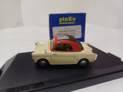 1/43 PINKO - AUTOBIANCHI - BIANCHINA trasformabe aperta cream/red - Image 1 of 4