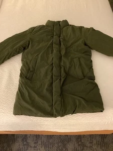 Vintage Gap Jacket Mens Large Olive Green  Parka (Thick) Full Zip & Button - Picture 1 of 9