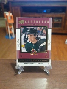 2023-24 Upper Deck Series 1 - Honor Roll Clayton Keller #HR-10 Arizona Coyotes - Picture 1 of 2