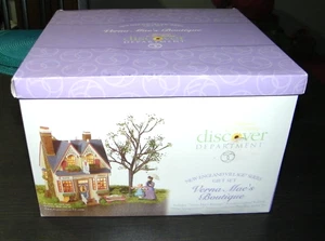 Dept. 56 New England Village 2000 Verna Mae's Boutique #56.56626 Mint In Box - Picture 1 of 8