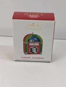 2021 Hallmark Miniatur Ornaments "JUNIOR JUKEBOX" Magic Sound - Bild 1 von 7