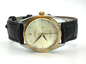Rolex 1008 Zypher Oyster Perpetual 34mm Two Tone Oyster Watch 1008 READ #WI328 - Picture 1 of 9