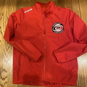 PERFECT Carolina Hurricanes Select CCM Size Medium Youth Kids Jacket Tactical - Picture 1 of 6