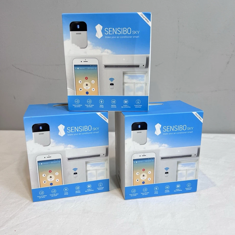 Sensibo Sky Smart Home Air Conditioner System Google Assistant Siri Alexa - Image 1 of 4