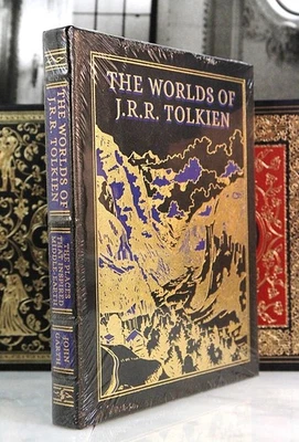 THE WORLDS OF JRR TOLKIEN John Garth - Easton Press - OVERSIZED SEALED w/ BOX Foto 1 de 4