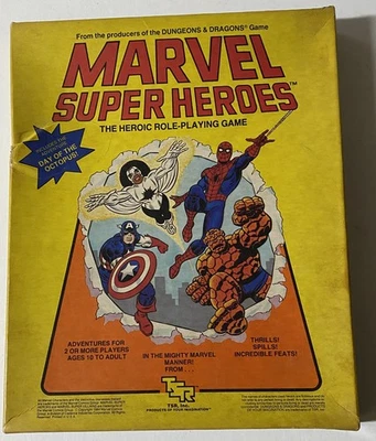 TSR Marvel Super Heroes: The Heroic Role-Playing Game - 1984 - Image 1 of 4