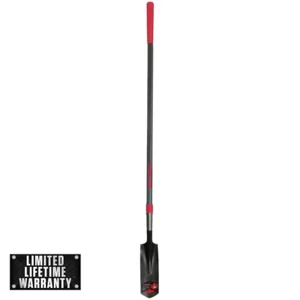 Trenching Shovel Thick Wall Fiberglass Handle 10 in. Garden Digging Blades Tool - Picture 1 of 12