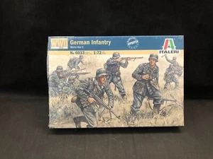 Italeri German Infantry World War II - 1:72 Scale Plastic Model Kit 6033 - Picture 1 of 7
