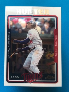 2005 Topps Chrome Torii Hunter #3