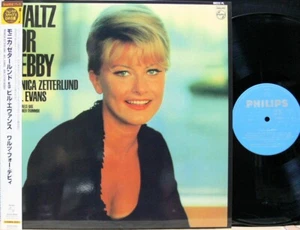MONICA ZETTERLUND w/BILL EVANS "WALTZ FOR DEBBY" PHILIPS Japan LP OBI MONO 180g! - Picture 1 of 3