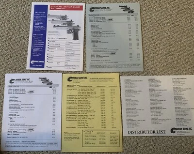 Coonan Arms, Inc 1994 catálogo de armas de colección información completa del distribuidor  Foto 1 de 4