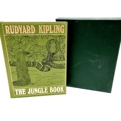 The Jungle Book Rudyard Kipling Folio Society 1992 Edition London Illustrated - Image 1 of 4