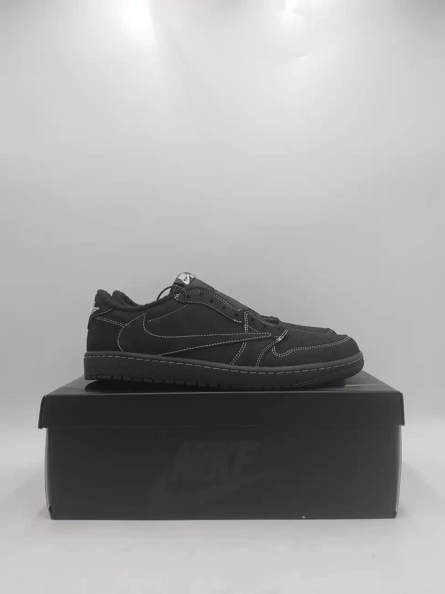 Preços baixos em Jordan 1 Retro Low OG SP x Travis Scott Black