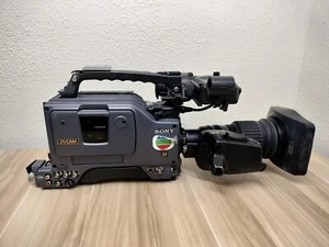 SONY DSR-390 DVCAM w/ DXF-801 View Finder & Canon IF ZOOM YH12x4.8 *SOLD AS-IS* - Picture 1 of 22