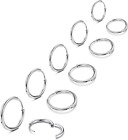 Surgical Steel Small Hoop Earrings For Women Men 1.6mm Tube Huggie Earrings Cart