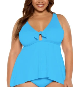 Becca NWT size 2X swim Waterfalls tankini top - Picture 1 of 6
