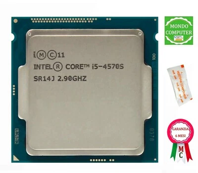 PROCESSORE SOCKET 1150 INTEL CORE  i5 4570S §  SR14J - Immagine 1 di 3