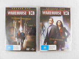WAREHOUSE 13 Season 1 & 2 (One + Two) Syfy TV Series - Like New - Region 4 2 & 5