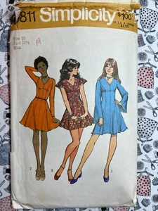 Simplicity Schnittmuster 9811 Misses Princess Kleid in zwei Längen Größe 10 - Bild 1 von 4