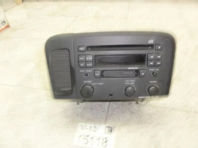 1999-2004 S80 am fm radio cassette player RECEIVER CD disc ID HU611 OEM factory - Image 1 of 4