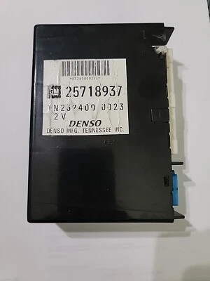 2003 凯迪拉克 DEVILLE 原始设备制造商身体控制模块计算机 25718937 BCM 01 02 04 05 — 第 1/4 张图片