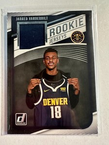 K130,522 - 2018-19 Donruss Rookie Jerseys #36 Jarred Vanderbilt