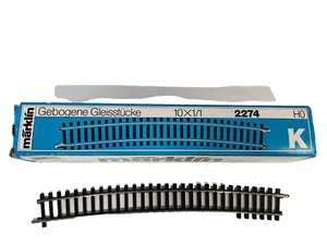 Märklin HO 2274 "K" Kurvengleis 10 Stück NEU im Karton - Bild 1 von 3
