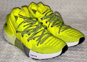 UNDER ARMOUR HOVR Phantom 3 Bright Yellow Running Shoes Sneakers NEW Mens Sz 8.5 - Picture 1 of 10