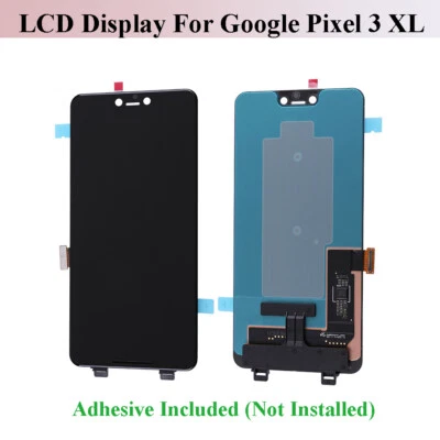 LCD Display Touch Screen Digitizer For Google Pixel 3 XL Replacement 6.3 inches - Image 1 of 2
