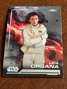 2024 Topps Chrome Star Wars Leia Organa Base Card #103 Return of the Jedi - Bild 1 von 1