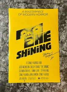 Película GFA The Shining '80 * Shelley Duvall * Foto firmada 12x18 PRUEBA SD11 CERTIFICADO DE AUTENTICIDAD - Imagen 1 de 3