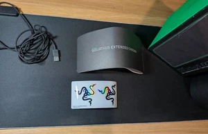 Razer Goliathus Extended Chroma Gaming Mousepad - Black - Works - Photo 1/7