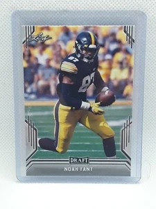 Noah Fant 2019 Leaf Draft Football - #60 - Iowa Hawkeyes - Picture 1 of 2