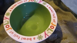 Hallmark A BOWL FULL OF JOLLY Deko Holiday Christmas Bowl Snowflakes  - Bild 1 von 9