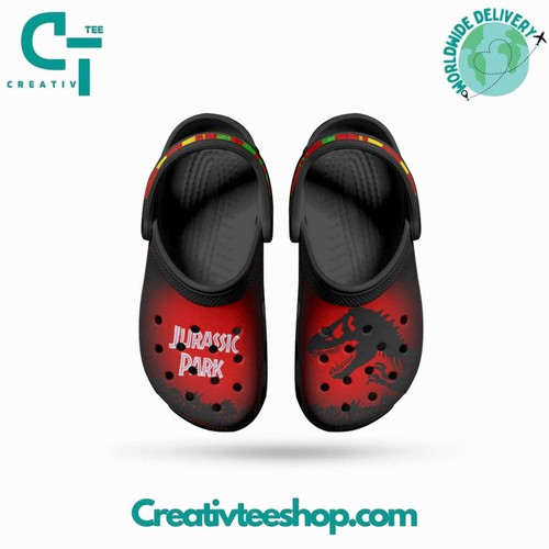 NIKE Scarpe Crocs Jurassic Park design speciale