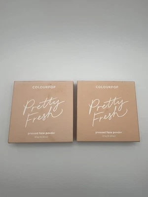 Colourpop Pretty Fresh Pressed Face Powder 8.5g Deep Dark 25 - Lot of 2 - NEW! - Image 1 of 4