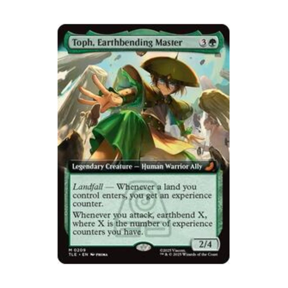 WOTC Avatar: The Last Airbender: Etern  Toph, Earthbending Master (Extended NM - Image 1 of 1