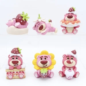 TOPTOY Disney Lotso serie Fragola Frutteto Set di 6 personaggi in PVC - Foto 1 di 6