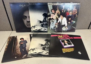 LOT Billy Joel Vinyl Records LPs The Stranger, Turnstiles, Piano Man, etc VG/VG+ - Imagen 1 de 3