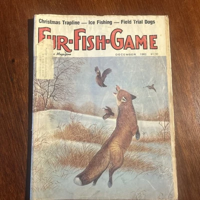 Fur Fish Game Magazine December 1982 - Image 1 of 4