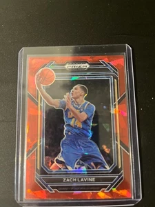 ZACH LAVINE 2023-24 NBA Prizm Draft Picks Red Ice Prizm - Picture 1 of 2