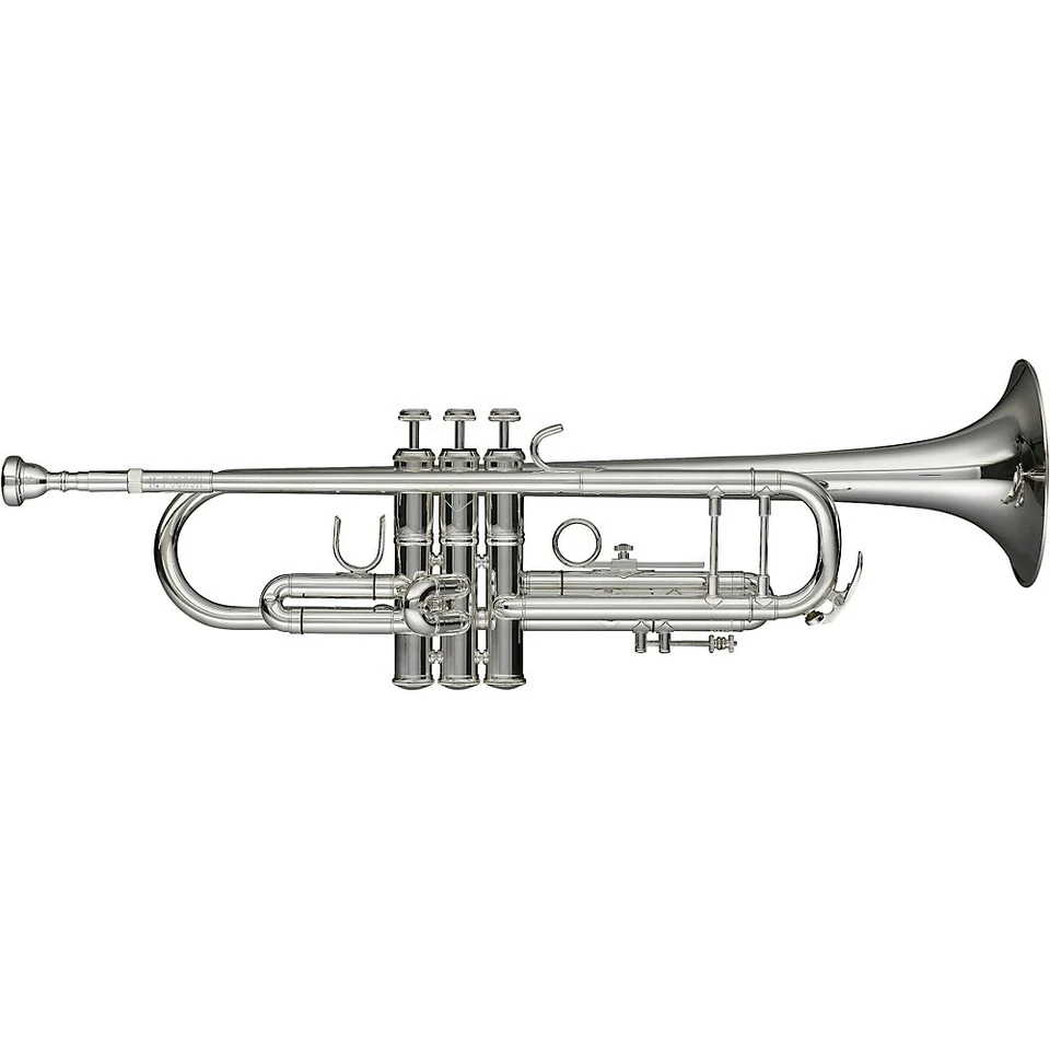 Levante LV-TR6301 Bb Professional Trumpet with Monel Valves - Silver Plated - Image 1 of 1