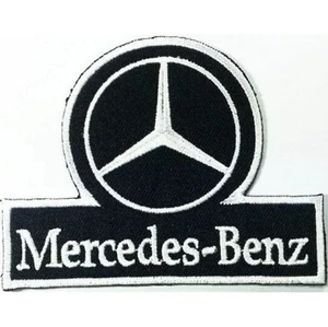 Mercedes-Benz Automobile Motorsport 3.5" Iron-On Sew On Embroidered Patch - Picture 1 of 3